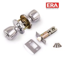 ERA Chrome Privacy Door Knobs