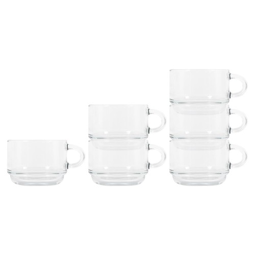 Cozy stacking glass coffee - glass,