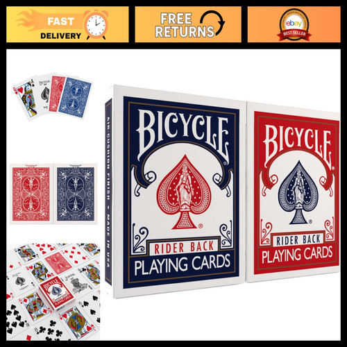 Standard poker size bicycle - standard,