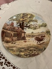 VINTAGE ROYAL WORCESTER THELWELL’S PONIES DANBURY MINT PLATE 