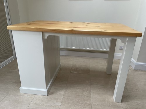 Used rustic cream solid - used,