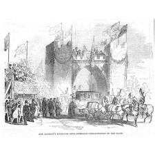 LICHFIELD Arrival of Queen