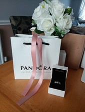 Genuine Pandora Silver & 14k Gold Daisy Bouquet Ring   Size 50   925 ALE RARE