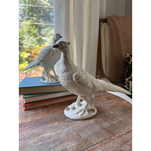 Vintage ceramic pheasant - vintage,