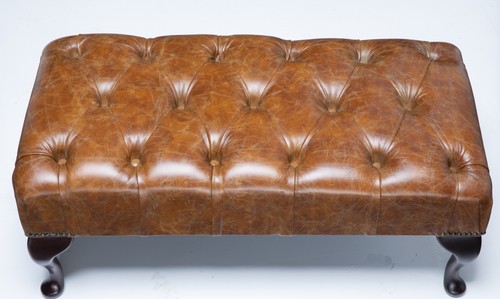 Chesterfield footstool 100 - footstool, 100%
