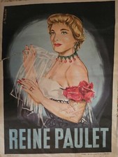 Rare AFFICHE By Queen PAULET