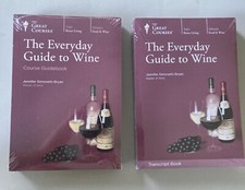 NEWThe Everyday Guide To Wine Transcriptor Book, DVD & Guide Book Great Course