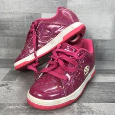 HEELYS Split Womens 6 Sparkly Hot Pink Patent Skate Sneakers 770814 UK 4 EU 36.5