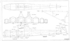 TANDEM TUTOR T31 1/4  SCALE GLIDER plan set