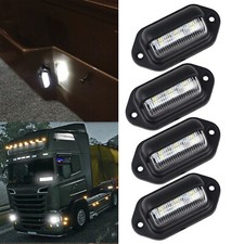 4X Universal LED Number Plate