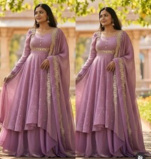 Asian Party Wear 3-Piece Suit Pakistani Indian Fashion