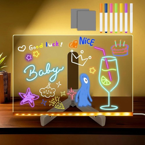 Message board led drawing - message,
