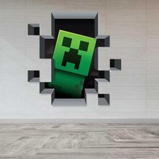 3D Smashed Wall Mural