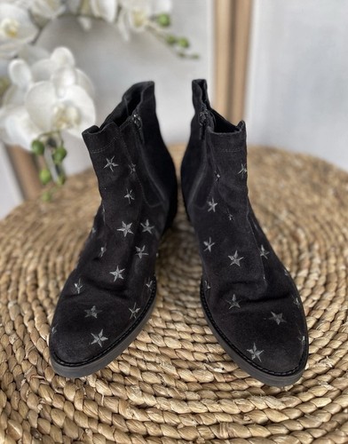 Kanna black suede ankle - , boots