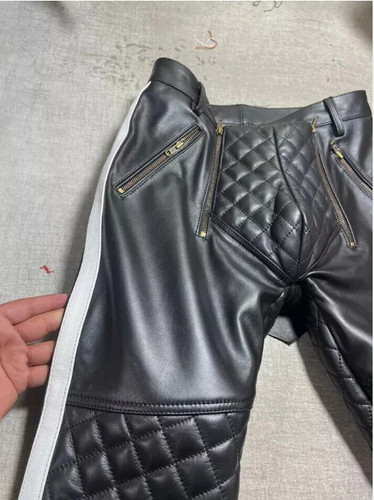 Men real cowhide leather - real,