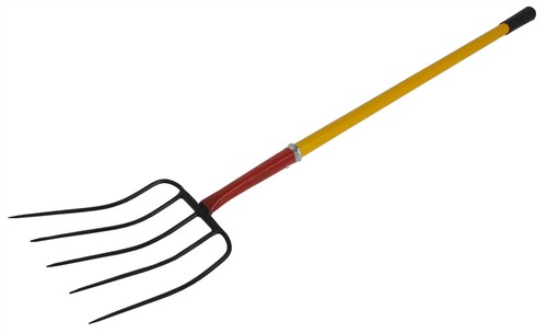Muck out garden fork long - muck,