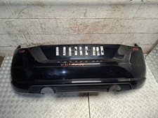 AUDI TT MK3 FV 2015 COMPLETE REAR BUMPER IN Brilliant Black LY9B