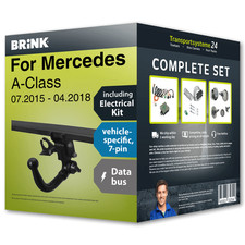 Towbar detachable for MERCEDES