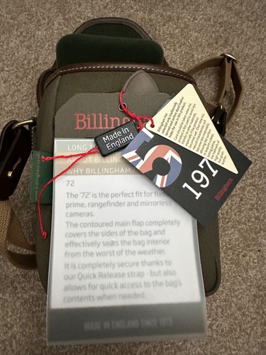 Billingham camera bag - 72,