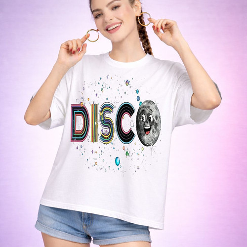 Unisex retro disco shirt - unisex, t-shirt