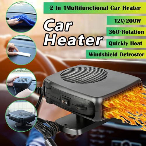 200w 12v car heater - car, front