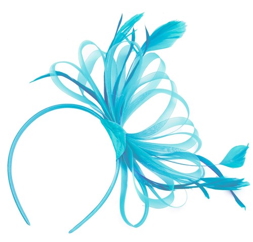 Large wedding fascinator - large,
