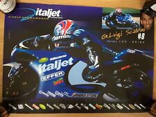 Gianluigi Scalvini Italjet GP/03 World 125 Championship 2001 Poster Not brochure