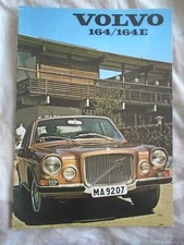 Volvo 164/164E brochure c1974