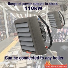 Warehouse heating, radiator