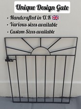 Unique metal garden gate - metal,