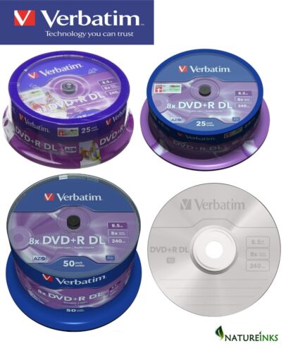 Verbatim dual layer dvd - dual, dvd+r