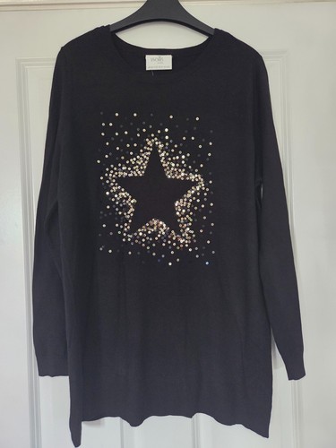 Wallis black knit embellished - wallis,