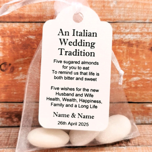 Personalised italian wedding - personalised,