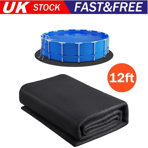 12ft round pool - 12ft, pad