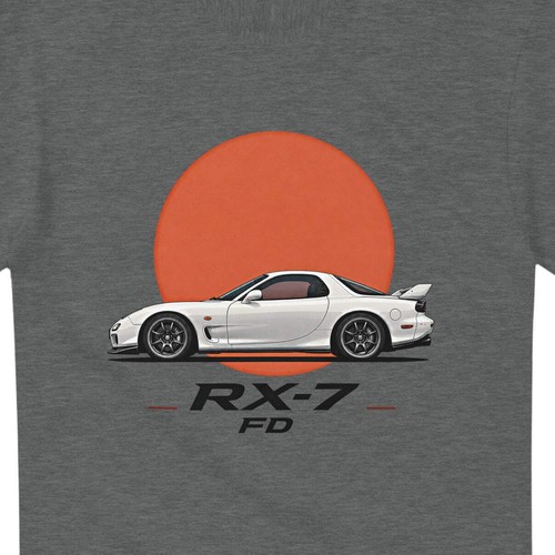 Mazda t shirt jdm - mazda, fd