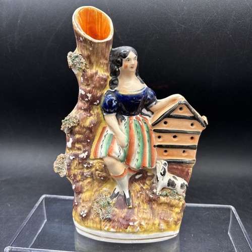 Staffordshire flat back spill - back,