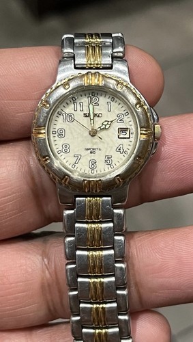 Seiko bicolor sxe444p1 - sq,