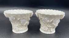 Pair of DERBY porcelain URN