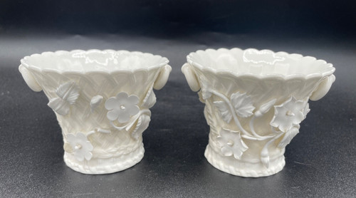 Pair derby porcelain - pair,
