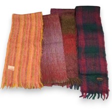 Vintage Mohair Scarf Lot of 4
