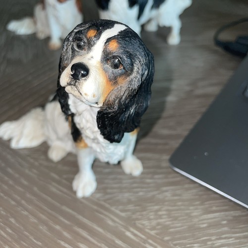 Three king charles cavalier - king,