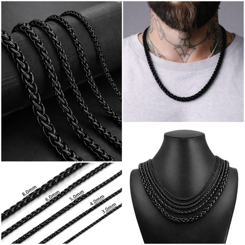 Mens black steel - mens,
