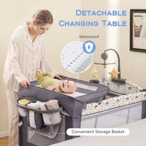 Foldable baby bedside sleeper - foldable,