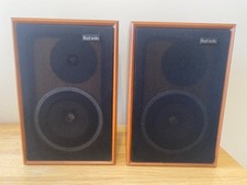 Royd Eden speakers in walnut