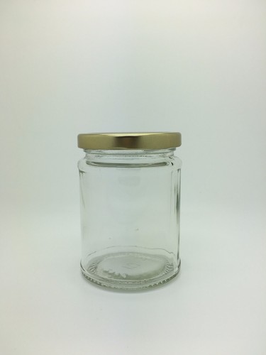 300ml round glass - jam, jar