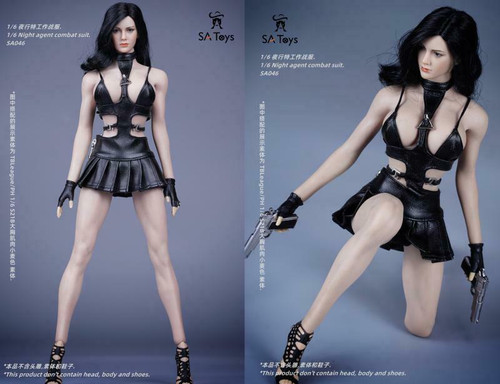 Female night agent combat - 1/6,