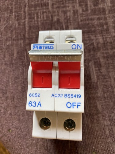 Proteus 60s2 100a ac22 - 60s2, 63a