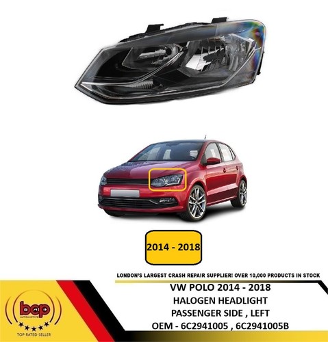Polo 2014 2018 headlight - 2014,