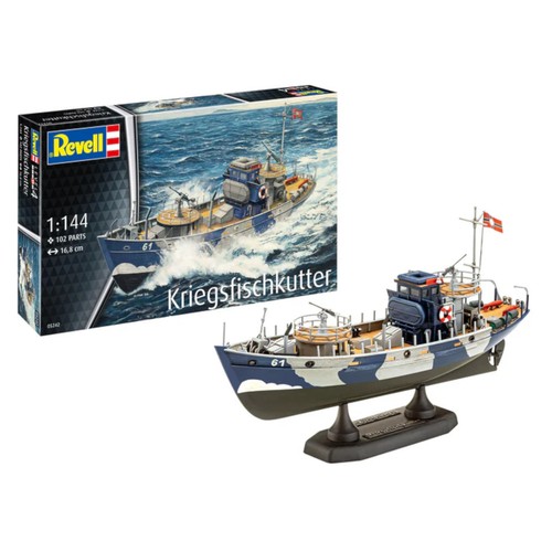 Revell kfk kriegsfischkutter - revell,