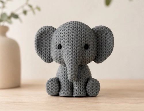Elephant ornament birthday - ornament,